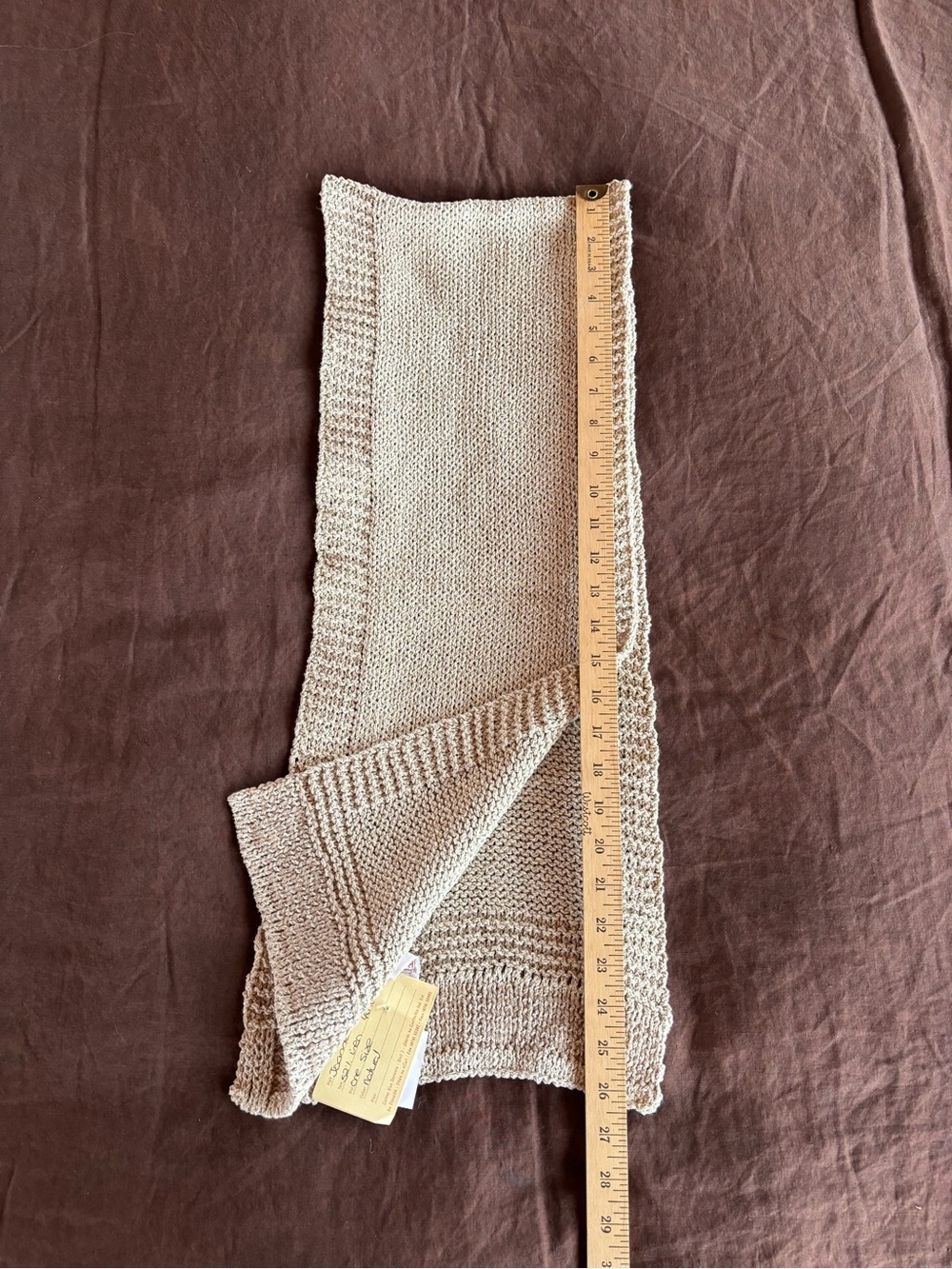 NWT Irish Linen Scarf - Picture 6 of 7